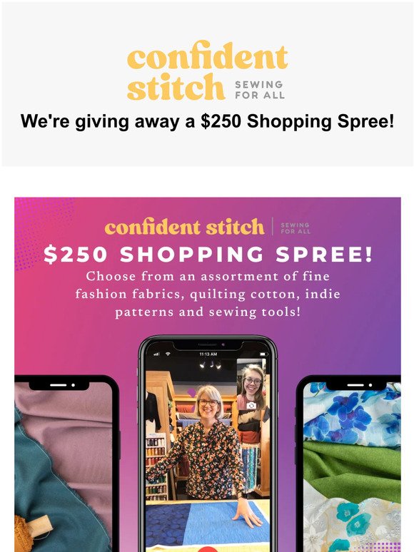 Enter To Win a $250 Shopping Spree!