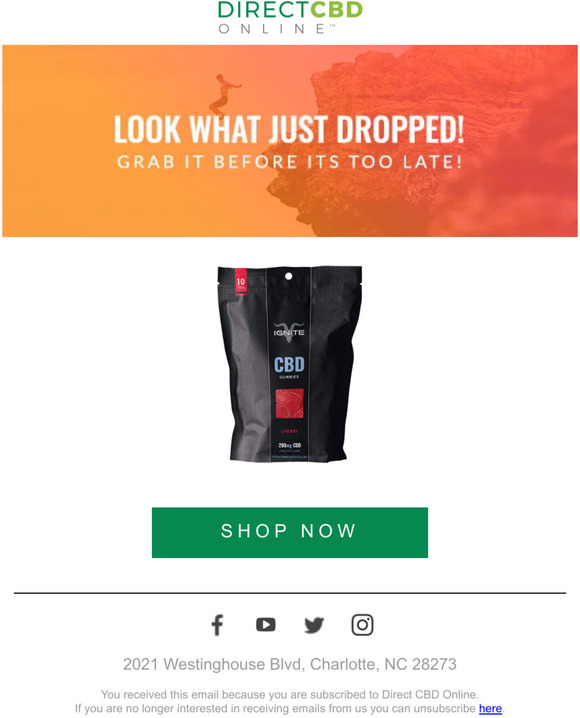 ?Price Drop Alert!? An item you liked has dropped in price!