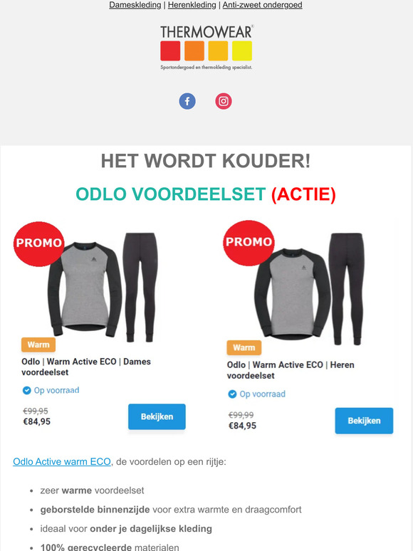 De winter staat voor de deur: Pak je voordeel