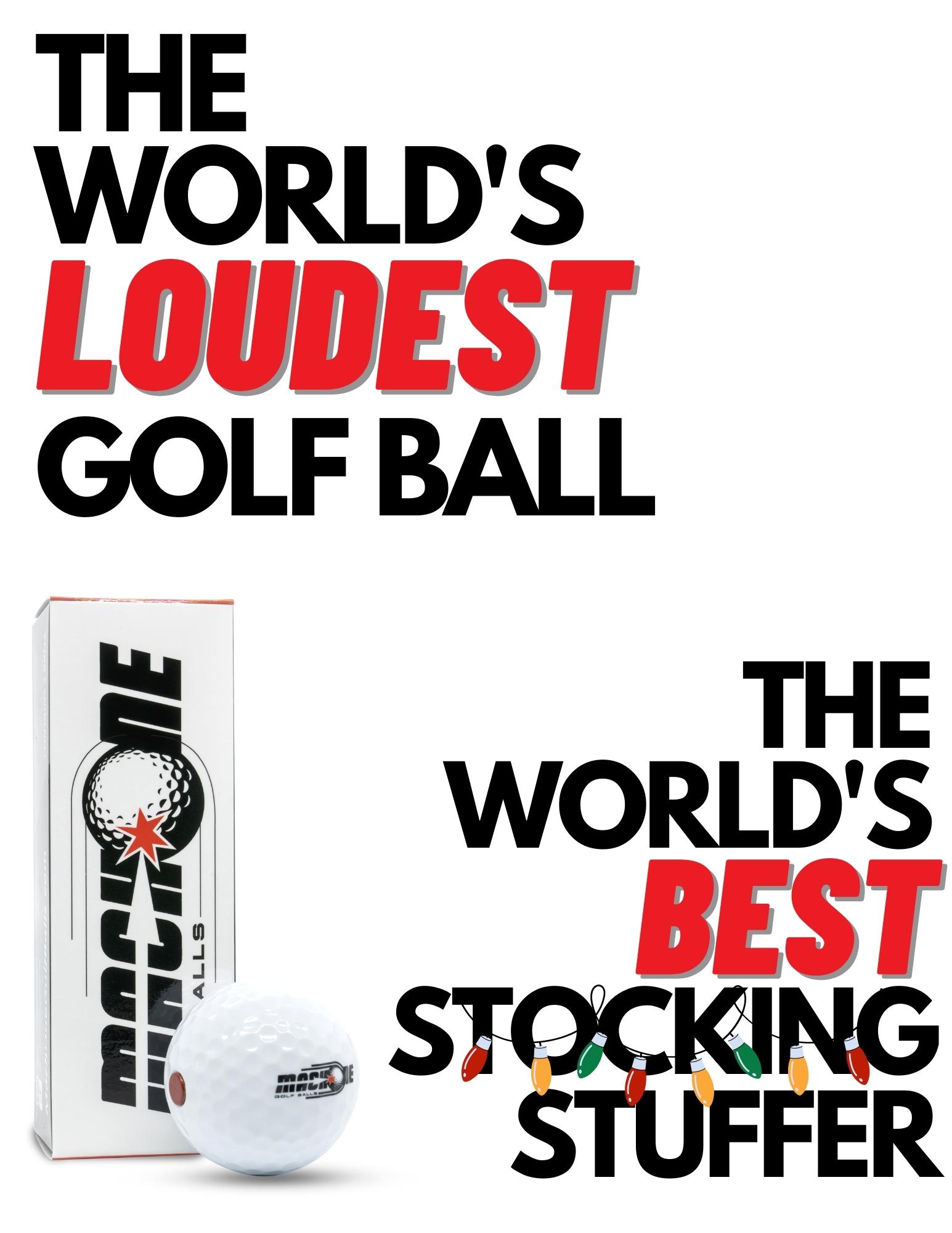 Mach One Golf Balls World's Best Stocking Stuffer 🎅🏼 Milled