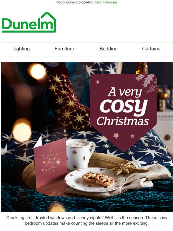 Dunelm: Get cosy for Christmas | Milled