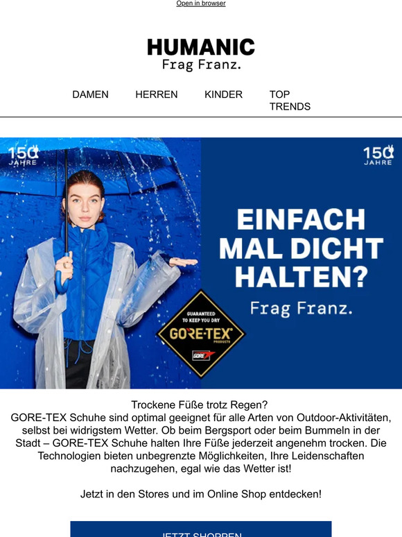 GORE-TEX ✌️ Wasserdicht und Atmungsaktiv 💙❤️💛