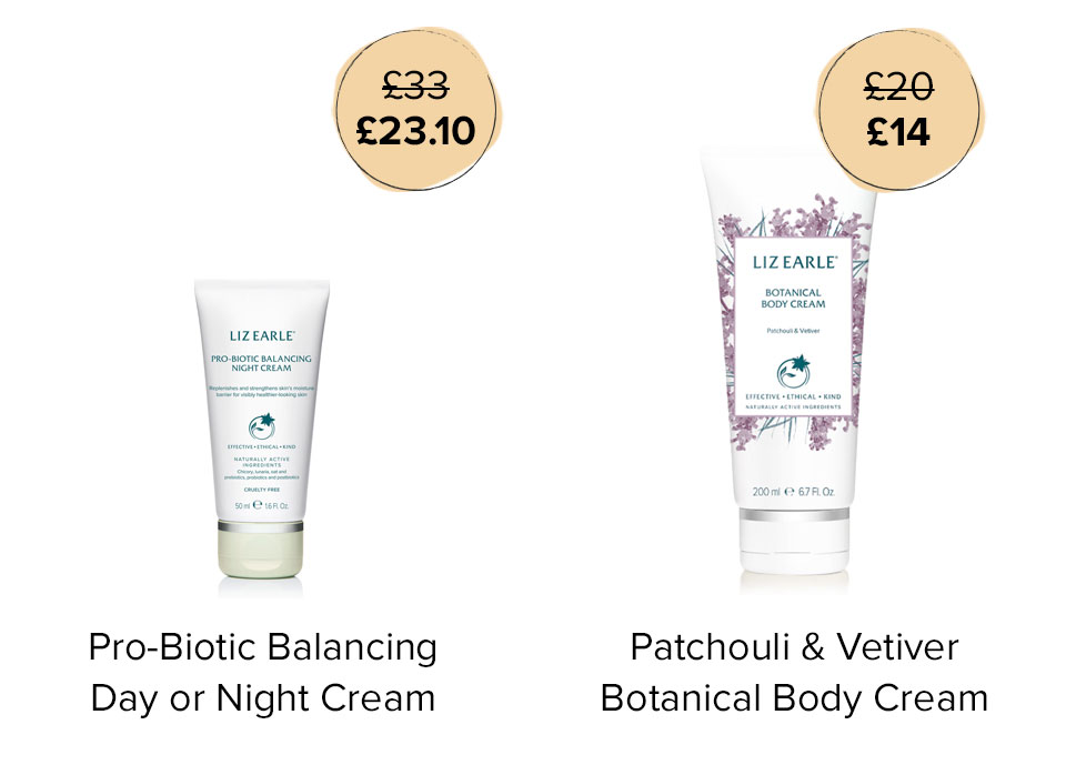 Pro-Biotic Balancing Day or Night Cream
£33
£23.10
Rose & Ginger Botanical Body Cream 
£20
£14