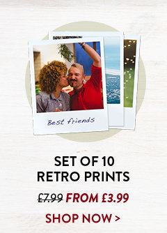 Set of 10 retro prints | was £7.99 from £3.99