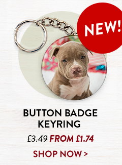 Button badge keyring | was £3.49 from £1.74
