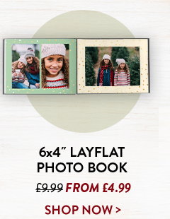 6x4 layflat | was £9.99 from £4.99