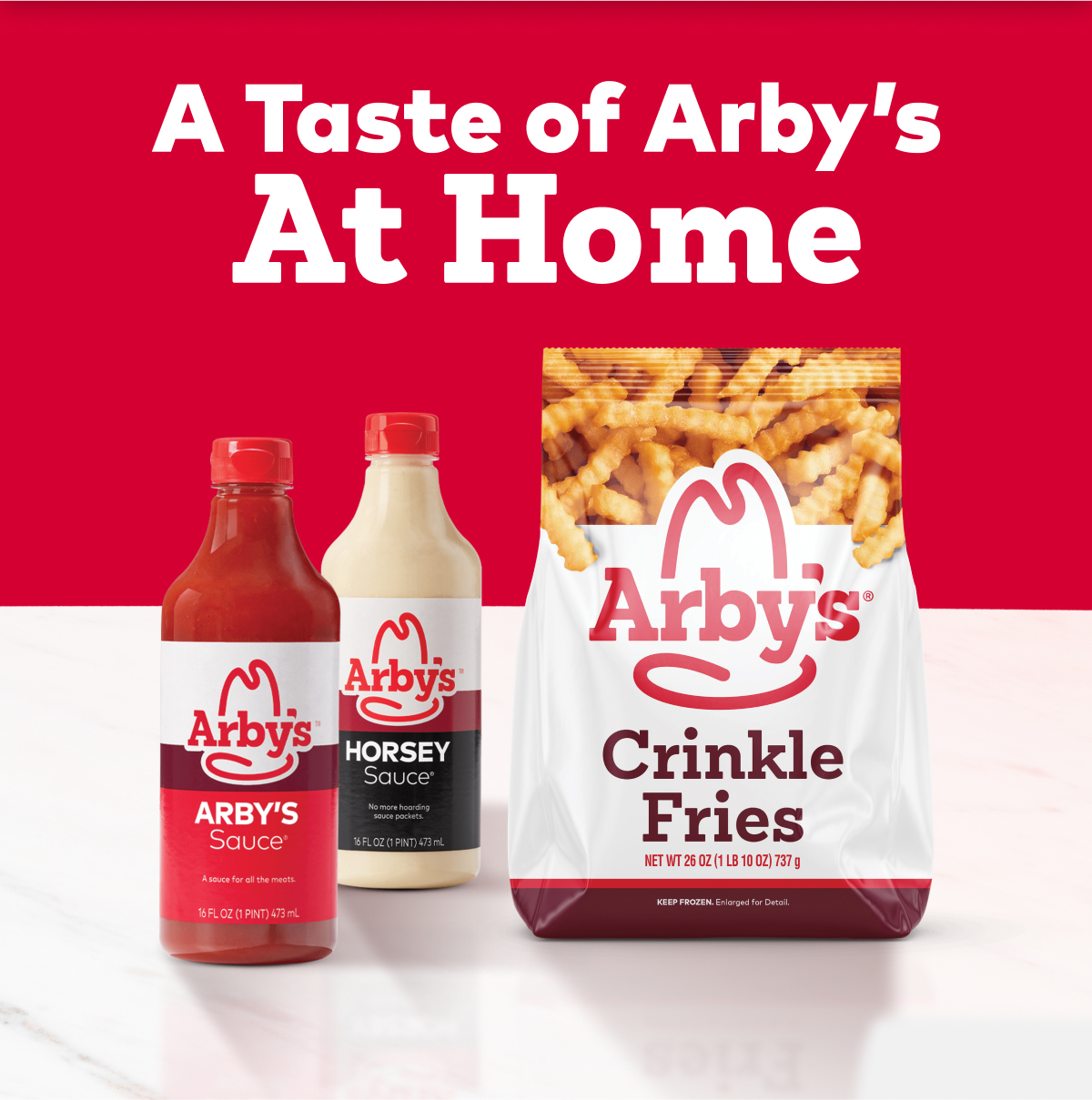 Arby's Frozen Crinkle Cut Fries - 26 Oz