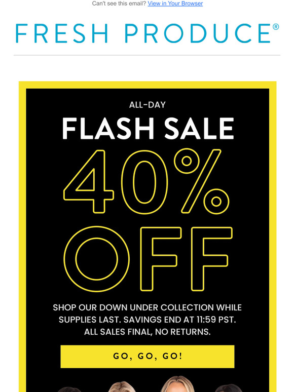 GRAB 40% OFF RIGHT NOW