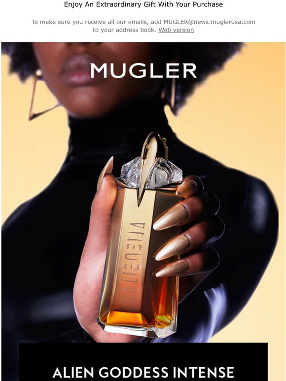 Mugler: Step Into A New Dimension With Alien Goddess Intense | Milled