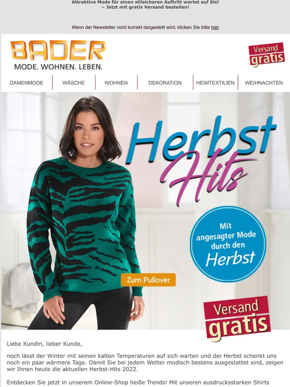 Jetzt heiße Trends für die bevorstehenden kalten Tage entdecken!