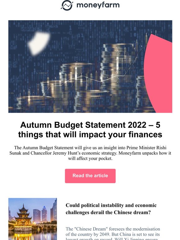 Autumn Budget Statement 2022 – 5 things that will impact your finances