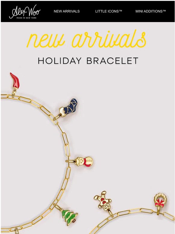 New! Custom Holiday Bracelet