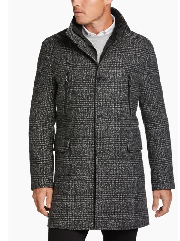 Awearness Kenneth Cole Modern Fit Topcoat