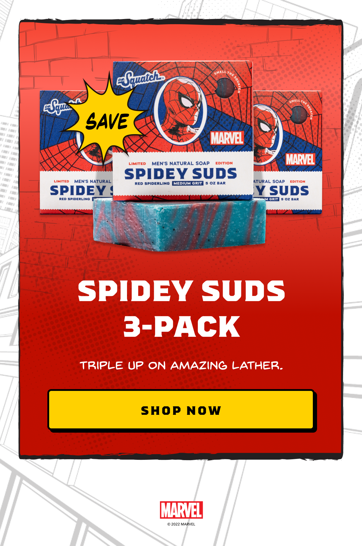 Spidey Suds 3-Pack