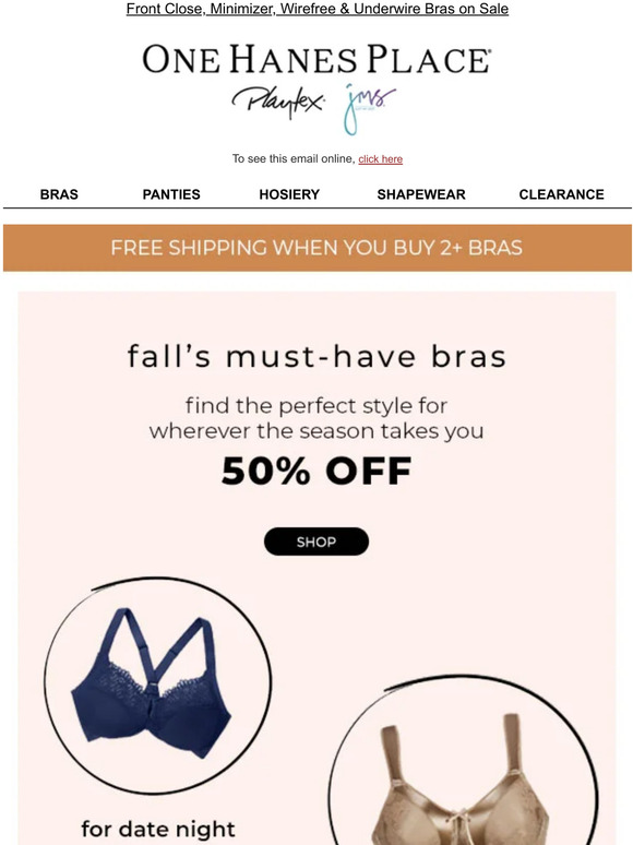 All the Bras You Need for Fall, Now 50% Off