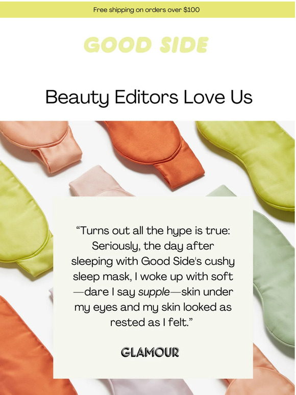 Beauty Editors Love Us.