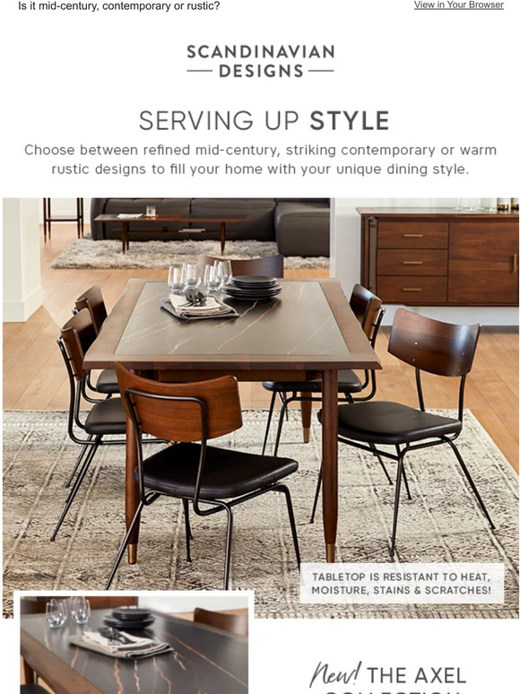 Scandinavian Designs: What???s your Dining Style? | Milled