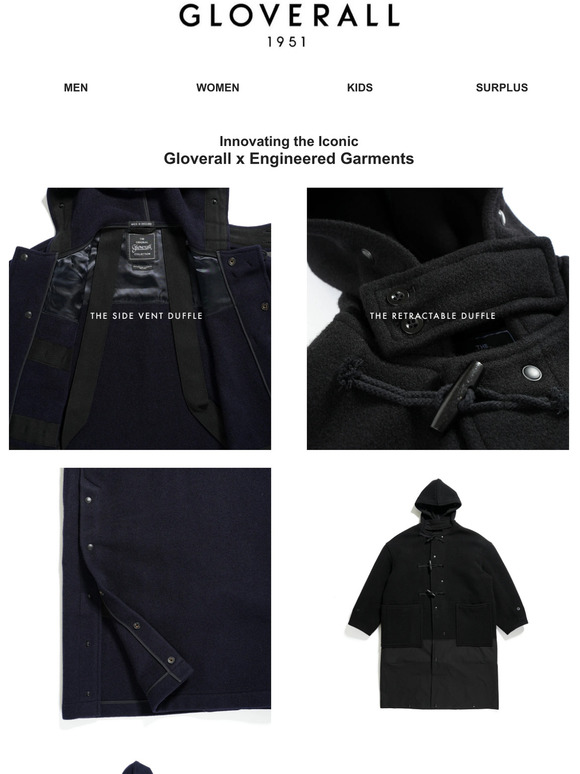 Gloverall Innovating the Iconic with Engineered Garments Milled