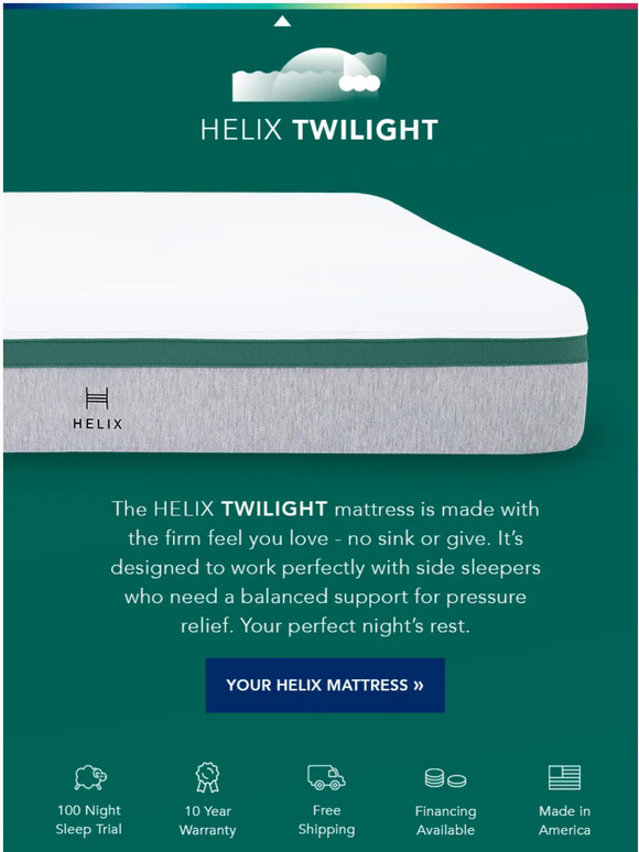 helix 100 night sleep trial