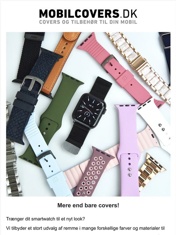 Trænger dit smartwatch til fornyelse? ⌚
