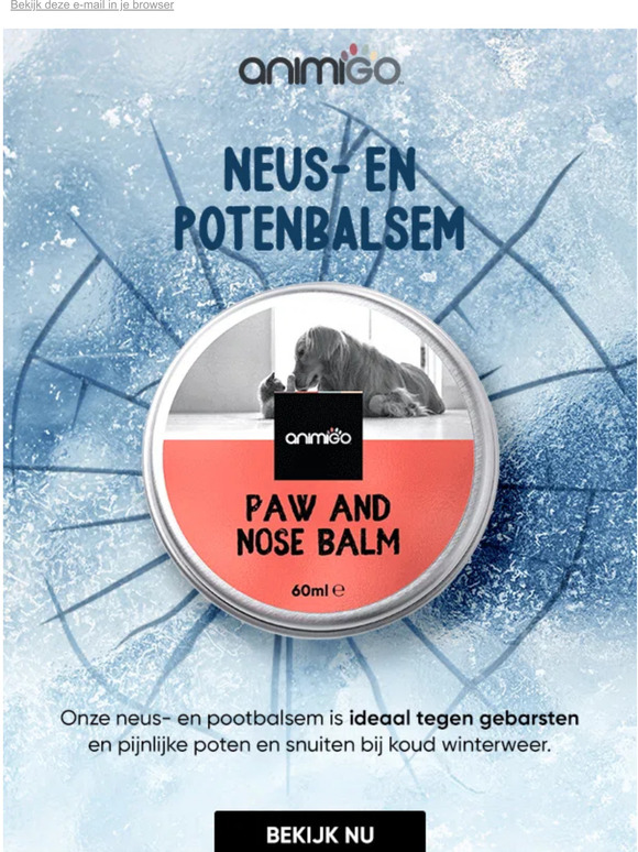 Voorkom een gebarsten neusje en pijnlijke poten