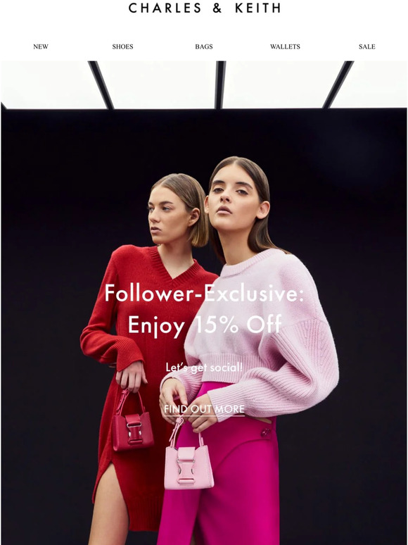 Follower-Exclusive: Enjoy 15% off​