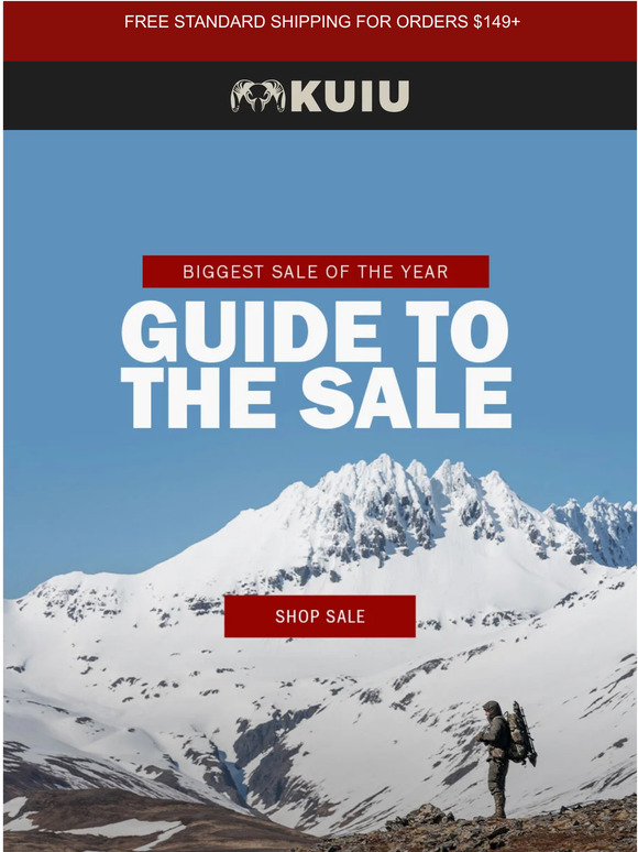 KUIU Your Guide To The Biggest Sale of the Year Up to 40 Off Milled