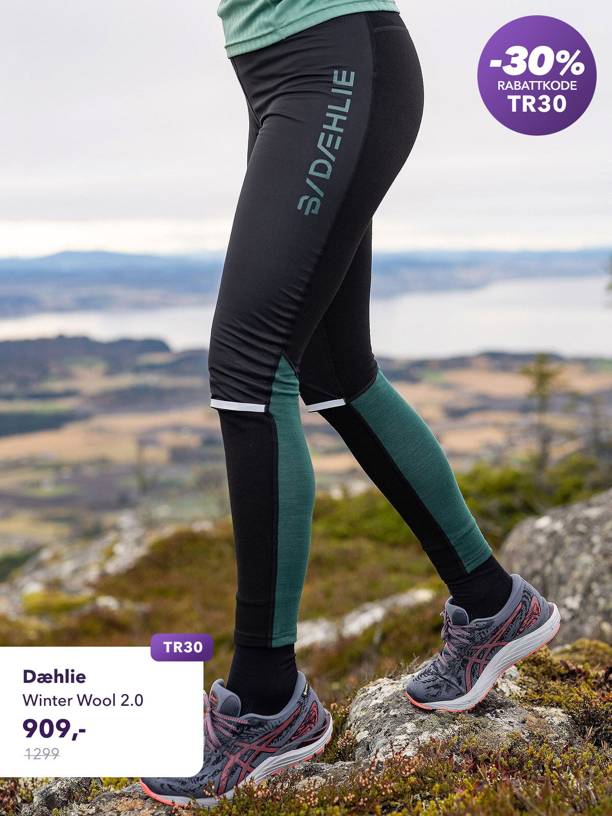 Dæhlie Tights Winter Wool 2.0 Woman