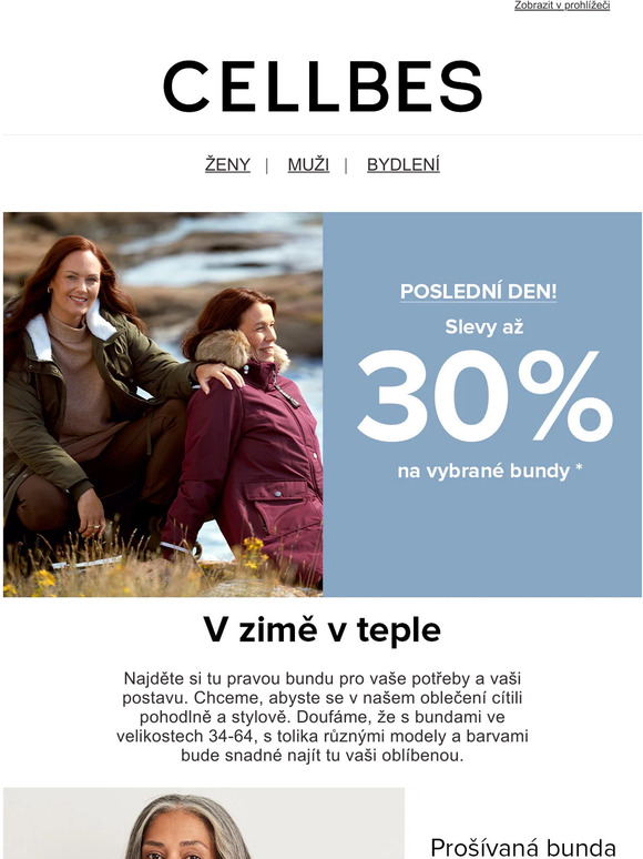 Poslední den – vyberte si tu správnou bundu!