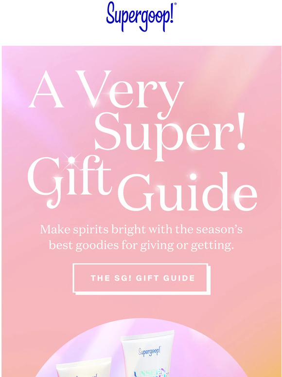 Supergoop Our Gift Guide Is Here!! Milled