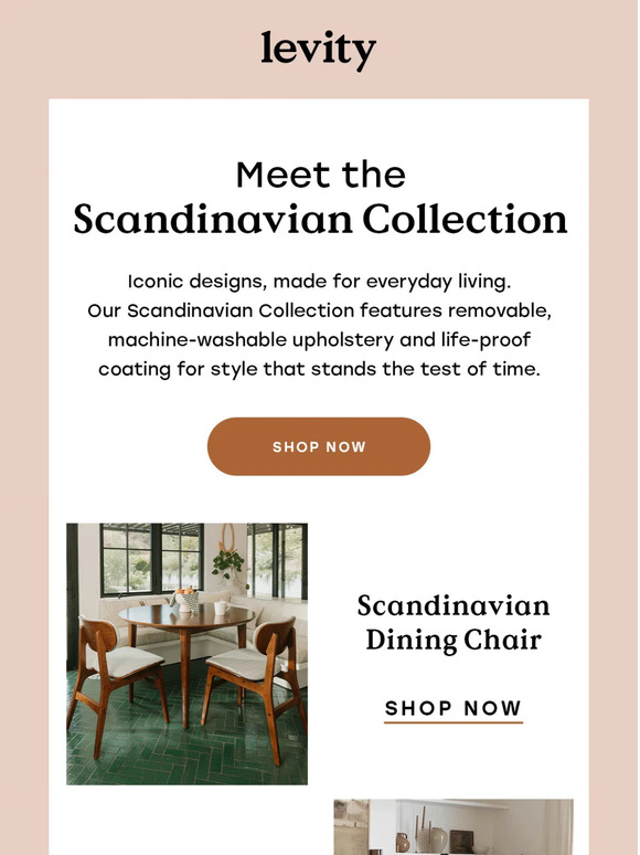 Levity Scandinavian Styles for Every Room Milled