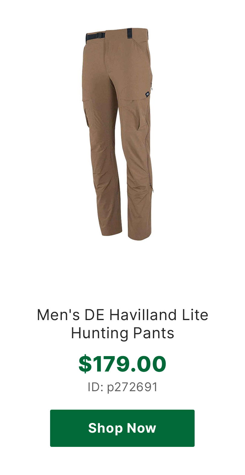 Stone Glacier Men's DE Havilland Lite Hunting Pants