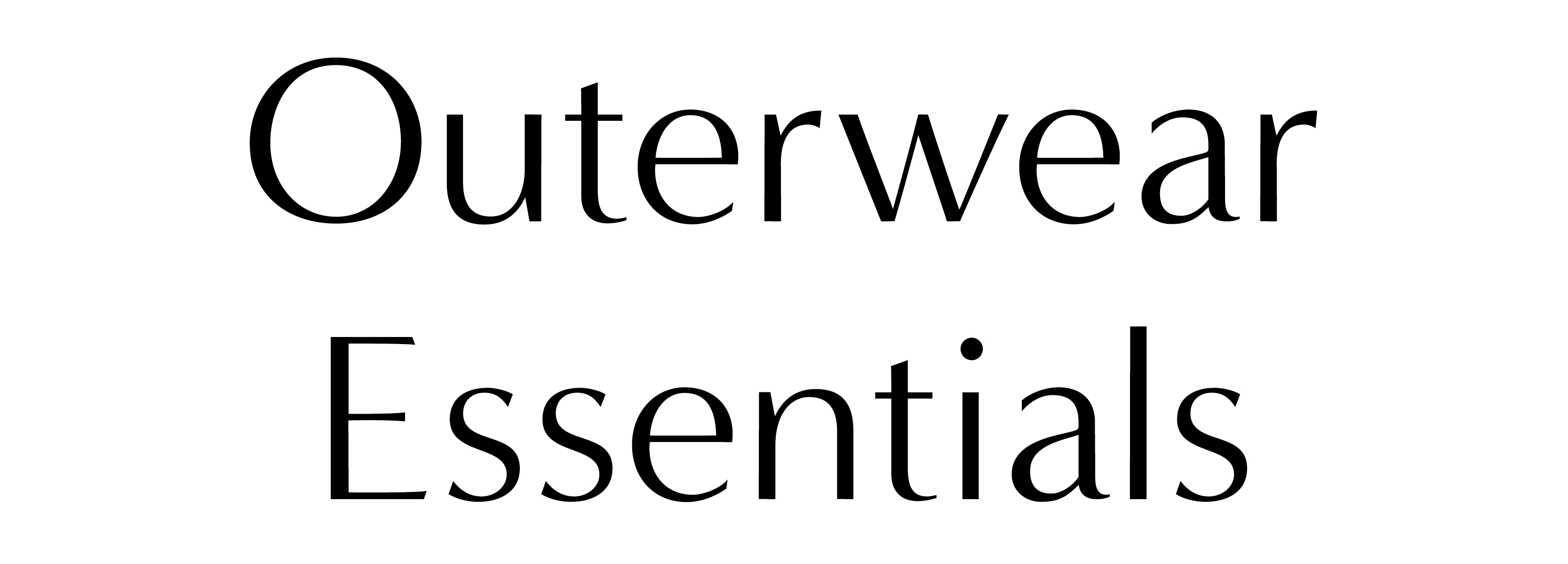 OAK + FORT Outerwear You Need Right Now Milled