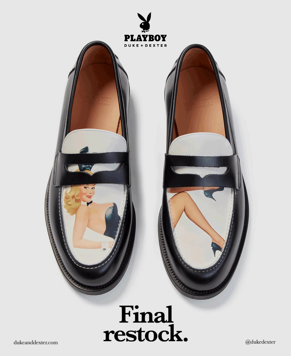Duke & Dexter: Our Playboy capsule, the final restock | Milled