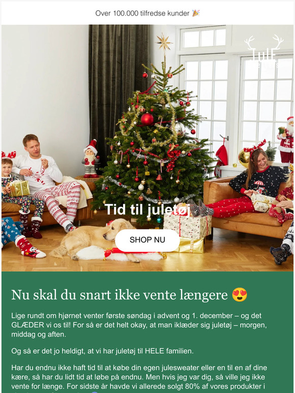 Snart kan du være iklædt juletøj – HVER DAG! 🎅