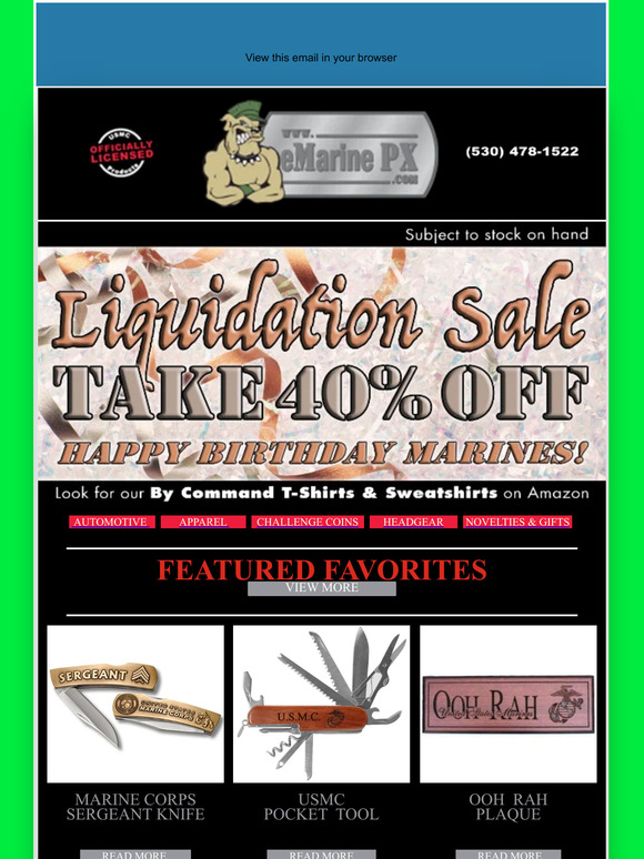LIQUIDATION SALE