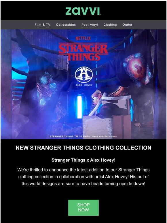 It's Stranger Things Day! 🙃 Find retro deals inside!