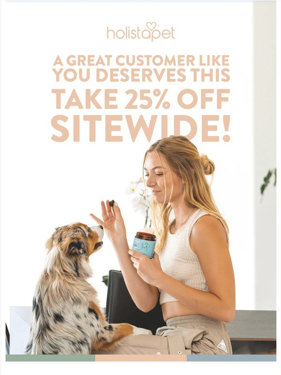 Don’t forget your discount, friend! 🐶