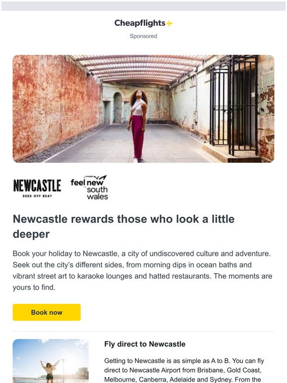 Take a trip less travelled in Newcastle