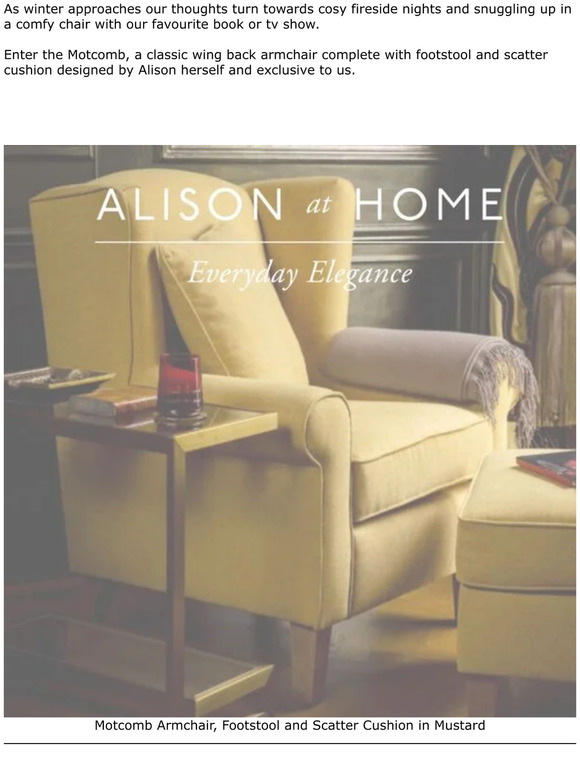 Snuggle up for Christmas in the Cosy Motcomb