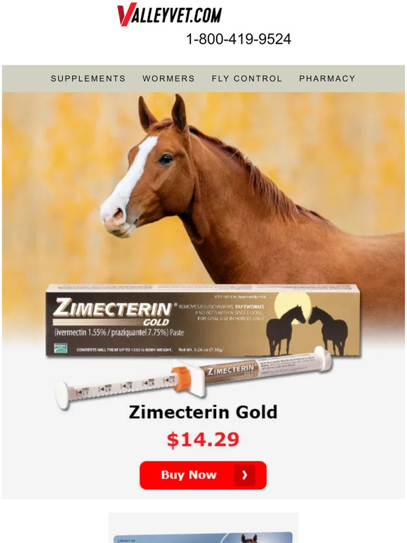 Valley Vet Supply For Excellent Equine Health... Milled