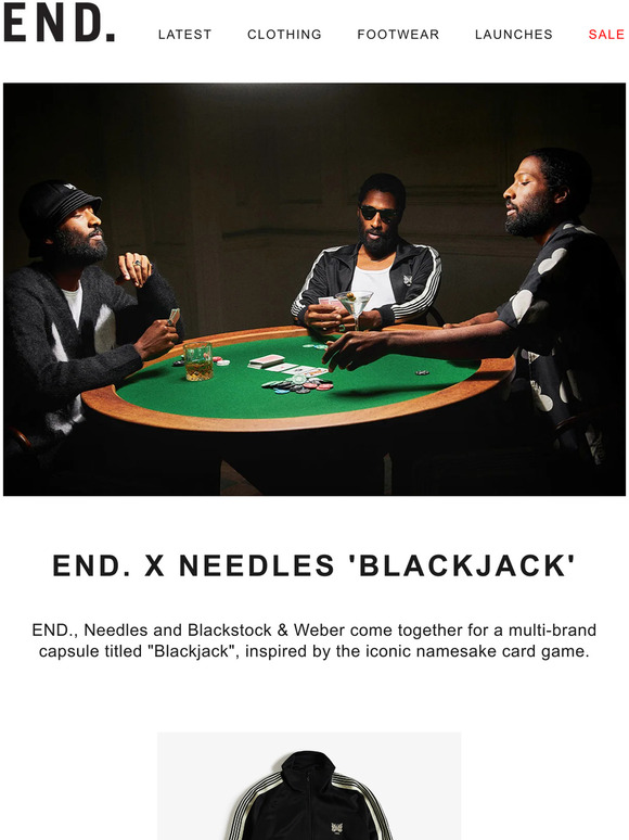 END Clothing: END. x Needles 'Blackjack' & END. x Blackstock