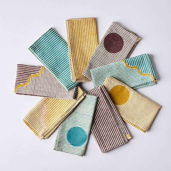 Hand Block Printed Napkins
