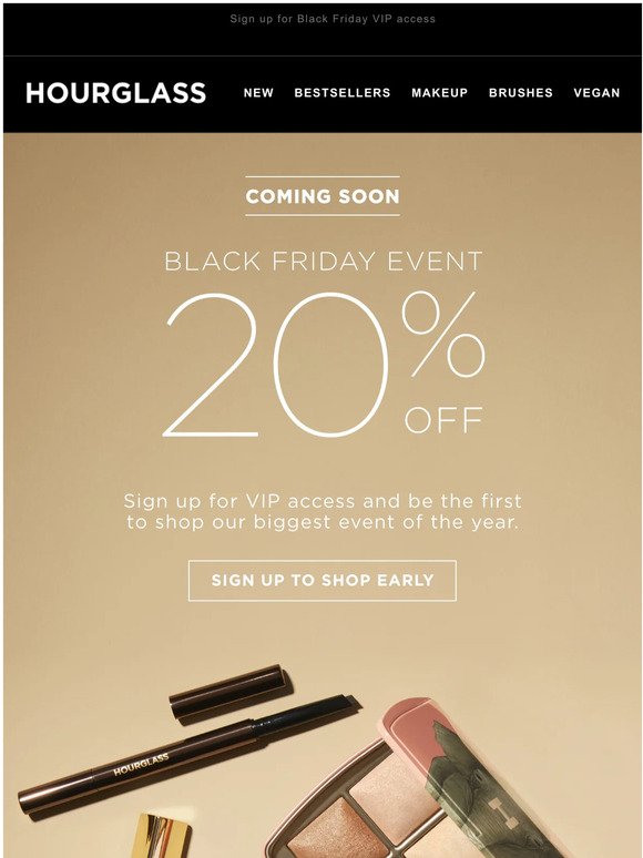 Your Exclusive Invite to 20% Off