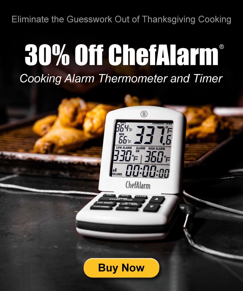 ThermoWorks: 30% Off ChefAlarm—Perfect Thanksgiving Thermometer