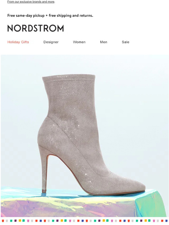 ecco booties nordstrom