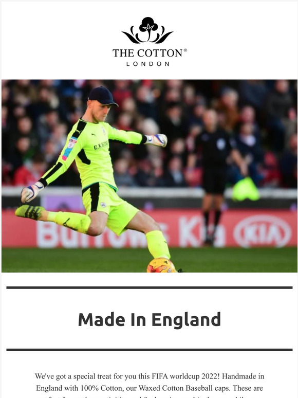 The joy of Getting your Best Cotton Wax Baseball Caps Made In England - For Fifa WorldCup 2022!