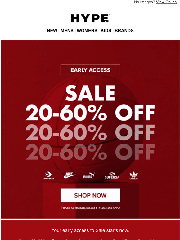 CONFIDENTIAL: Early Access to Sale Starts NOW.