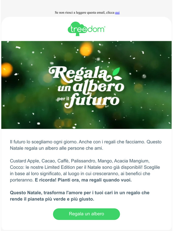 🌳Fai più verde il Natale! Scopri le nostre Limited Edition 🎁