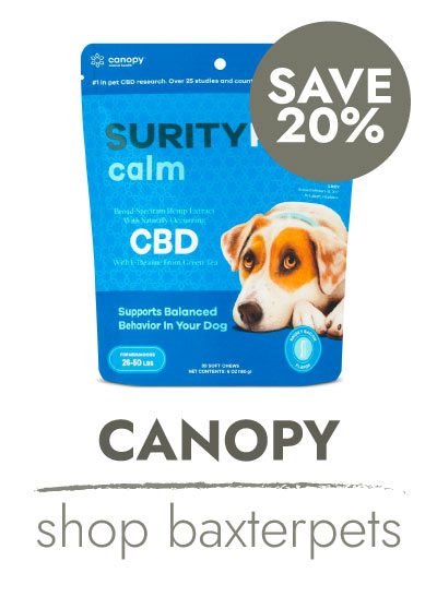 SHOP CANOPY AT BAXTERPETS